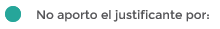 4. No aporto el justificante