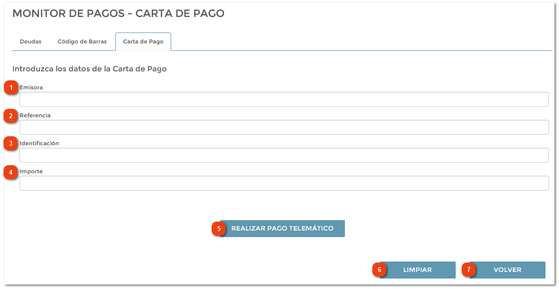 2.1.4.3. Carta de Pago