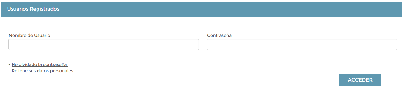 3. Usuario Registrado